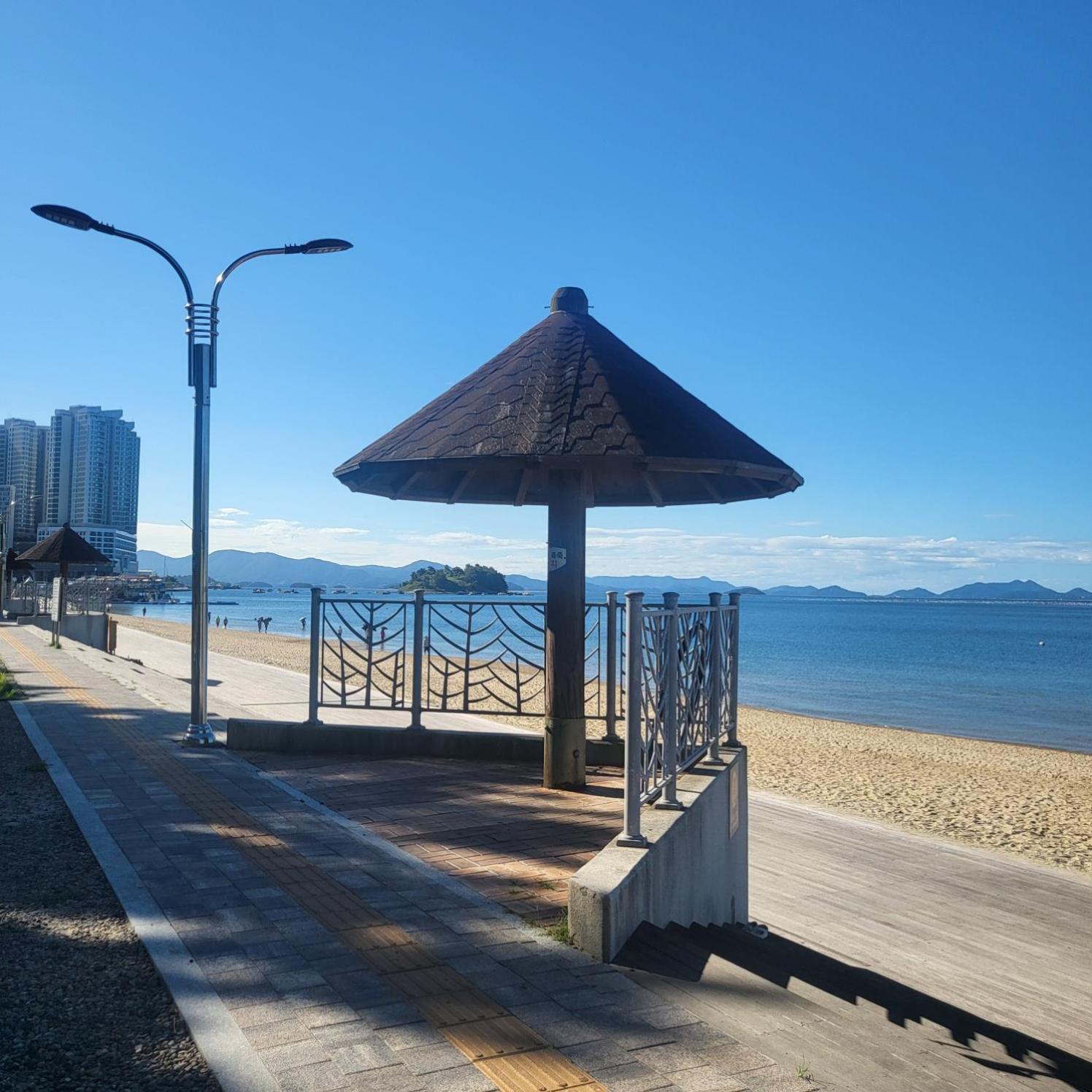 Sea Star Hostel Yeosu Bagian luar foto